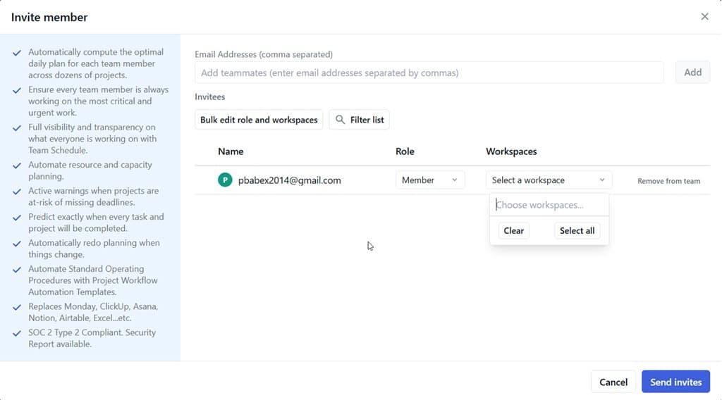 Team Settings and Management