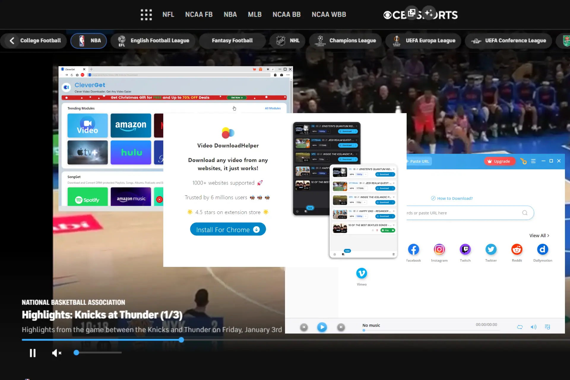 CBSSports downloader