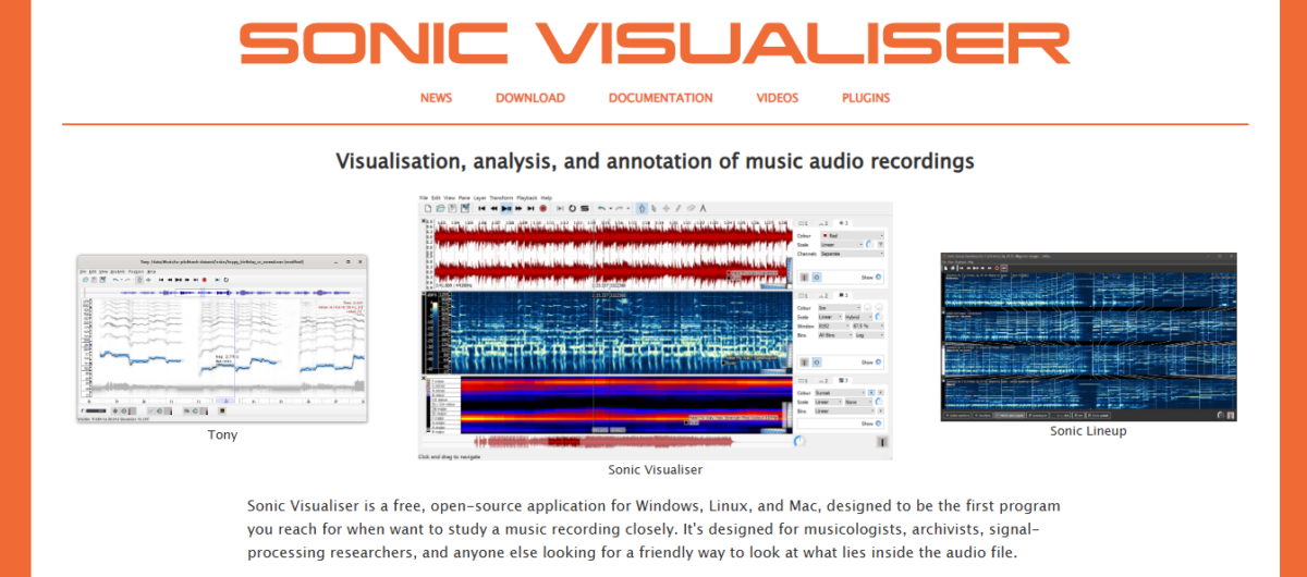 Sonic Visualiser