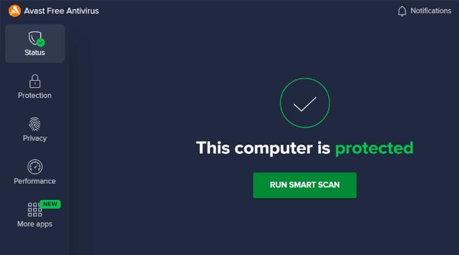 Avast Free - Best Trojan Remover for Windows 10