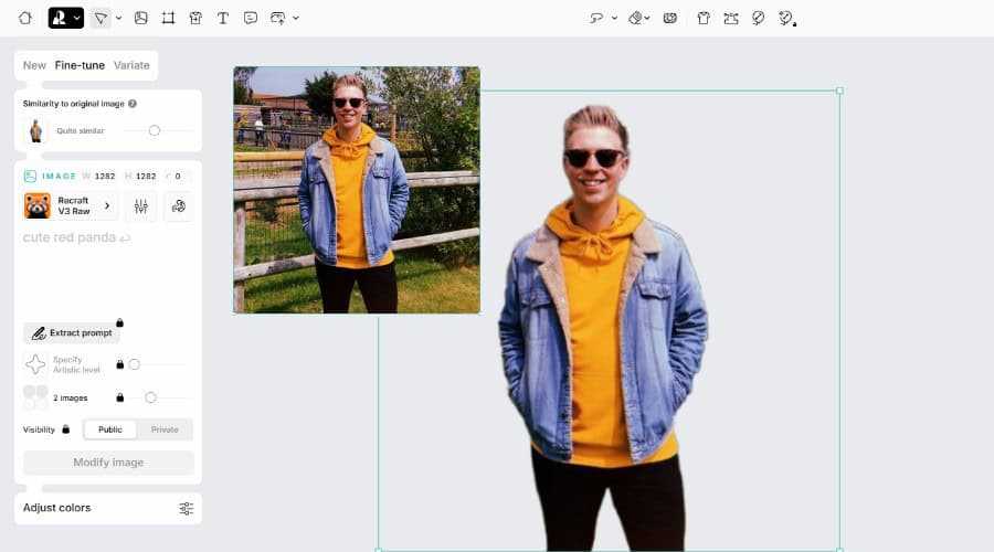 AI background remover