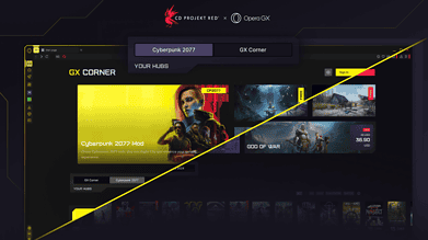 Opera GX x Cyberpunk 2077