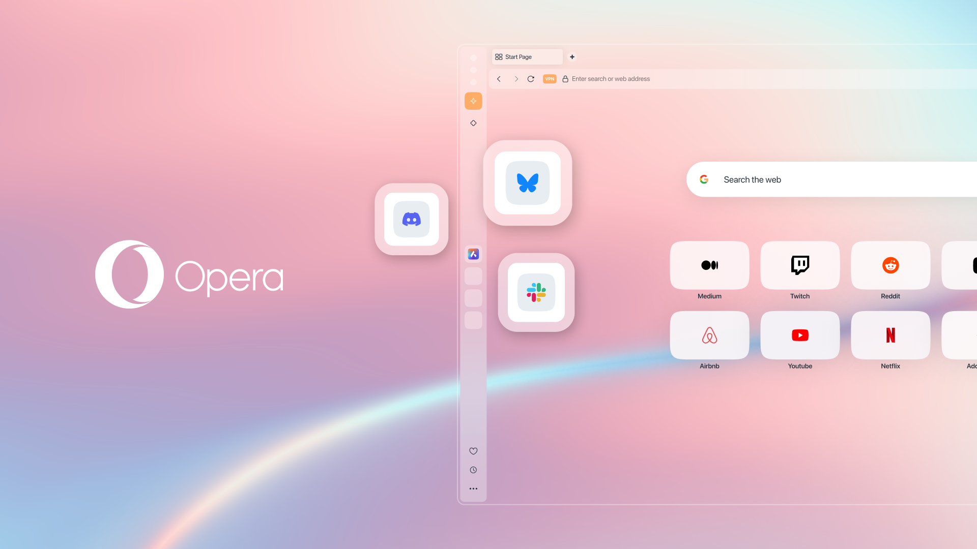 Opera One, sidebar