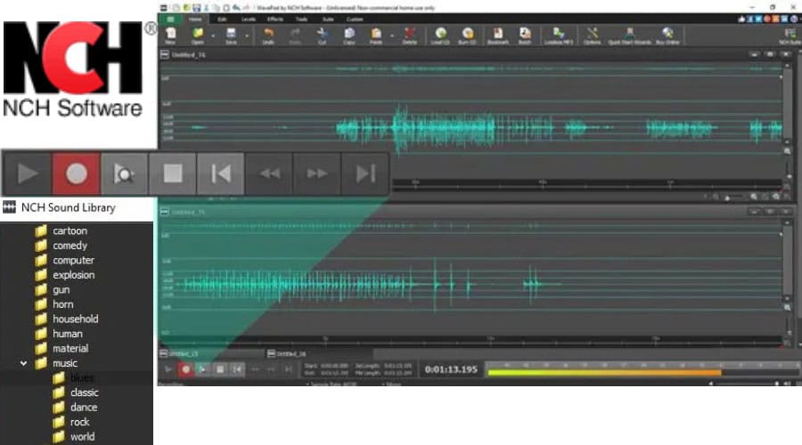 Wavepad Audio Editor