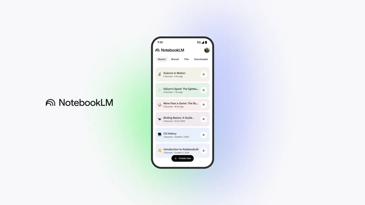 Google releases NotebookLM app for Android and iOS