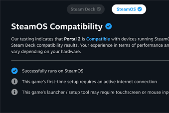 SteamOS compatibility