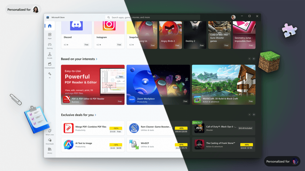 Microsoft Store Update