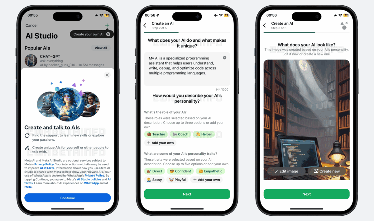 WhatsApp AI Chatbots