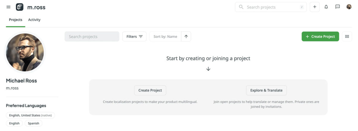 Create project