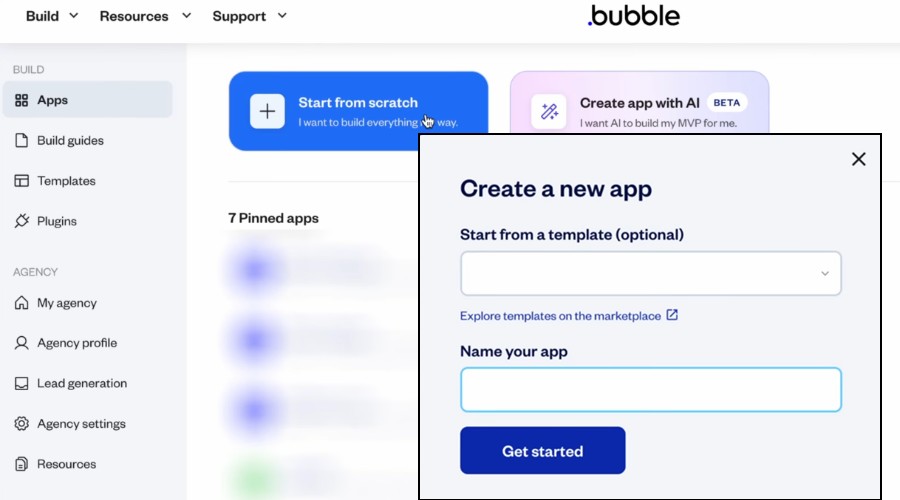 Getting Started with Bubble