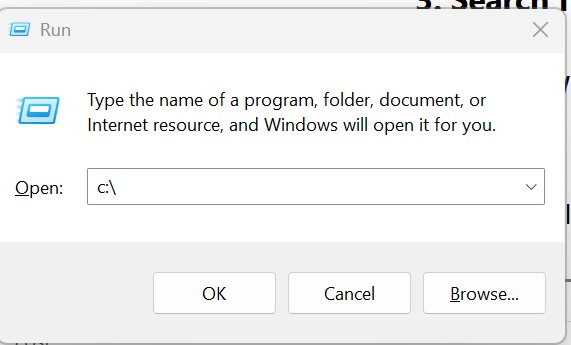 c drive win 11