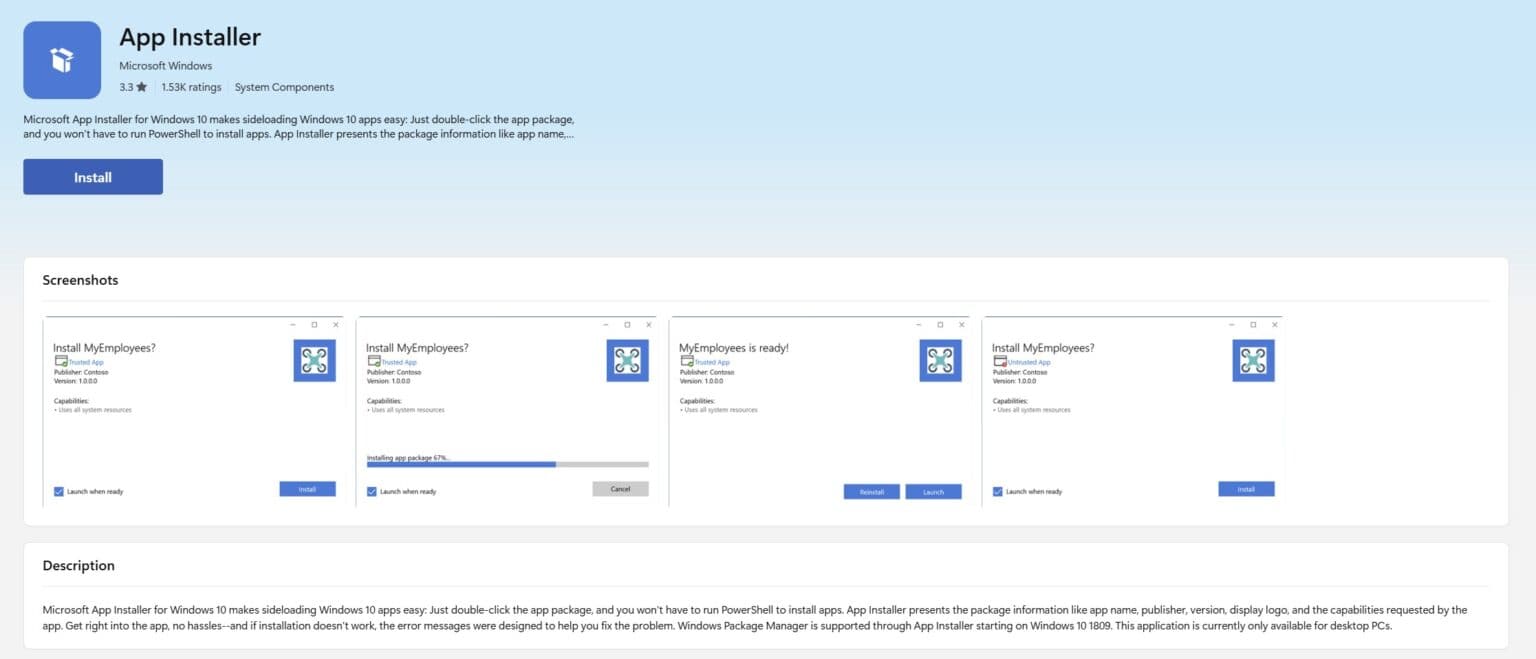 How to Install Winget in Windows 11