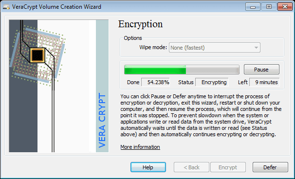 Home_VeraCrypt_Encrypting_Partition