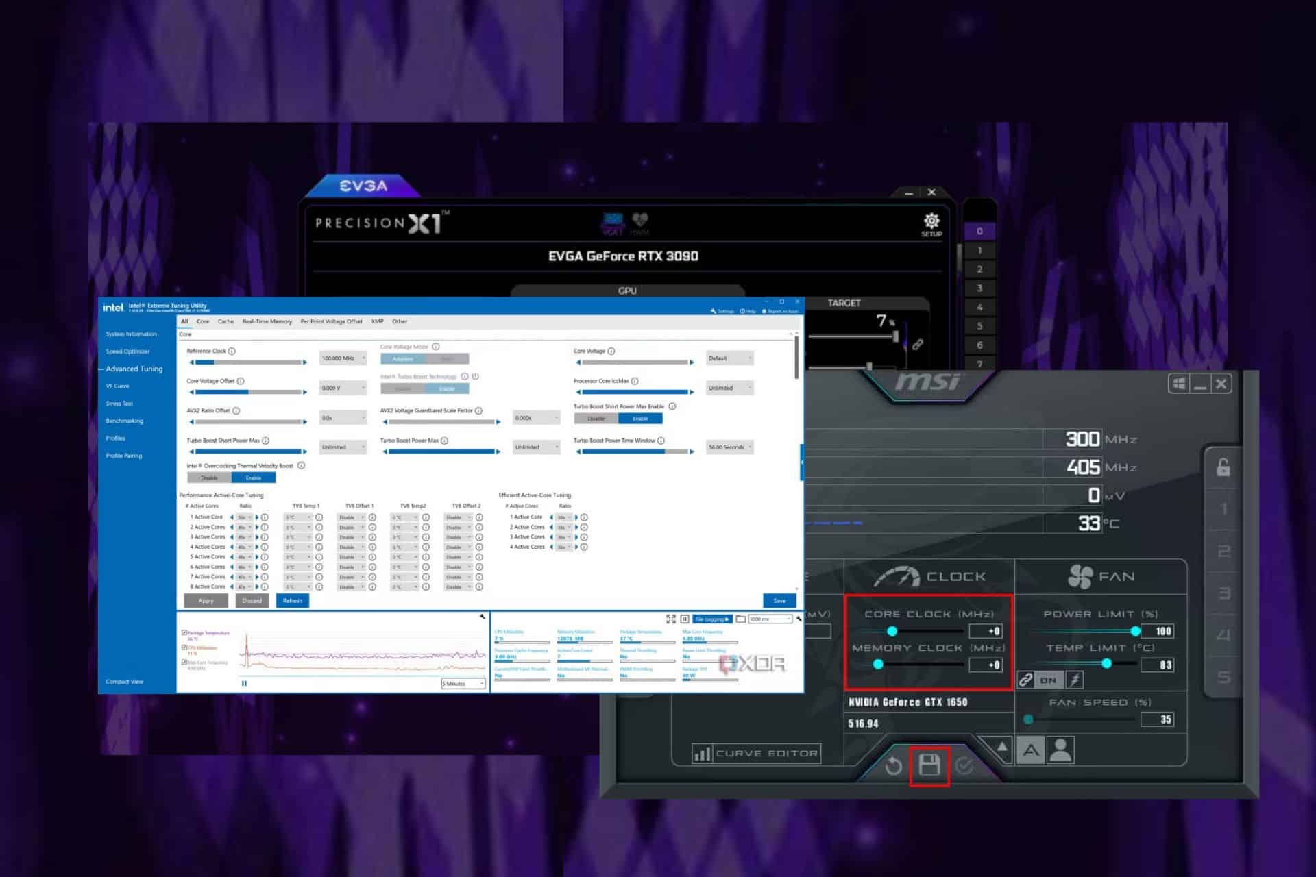 Overclocking Software