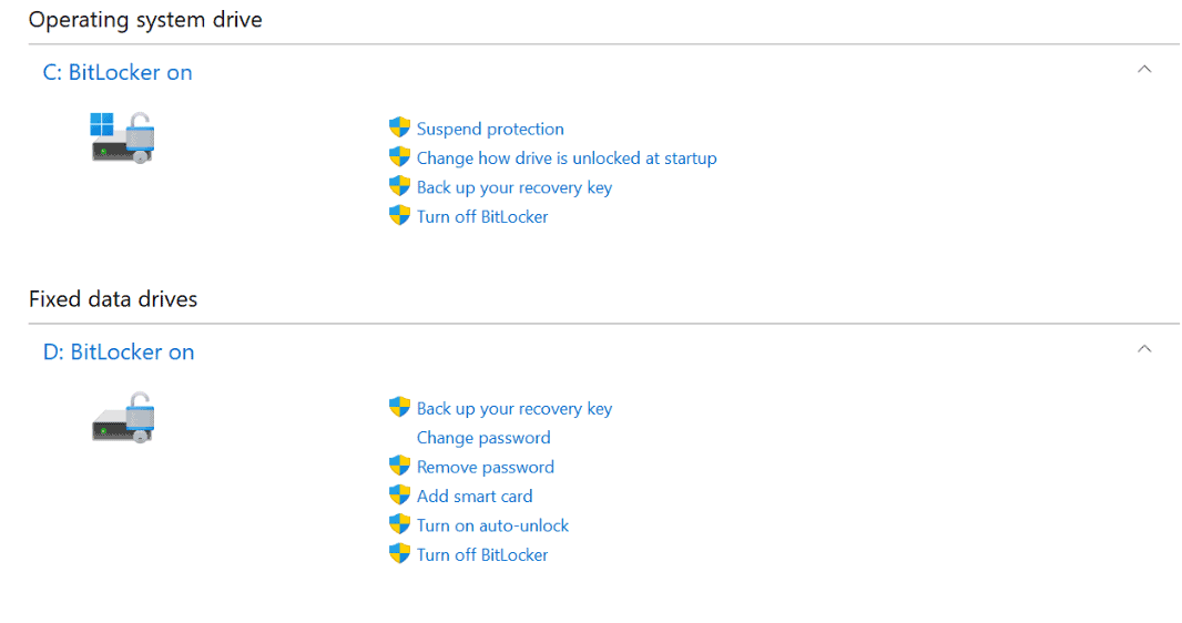 bitlocker to go