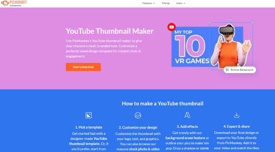 picmonkey youtube thumbnail