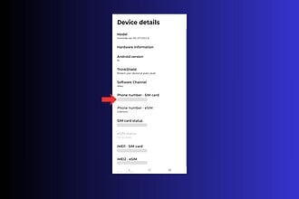 how to find your phone number on android