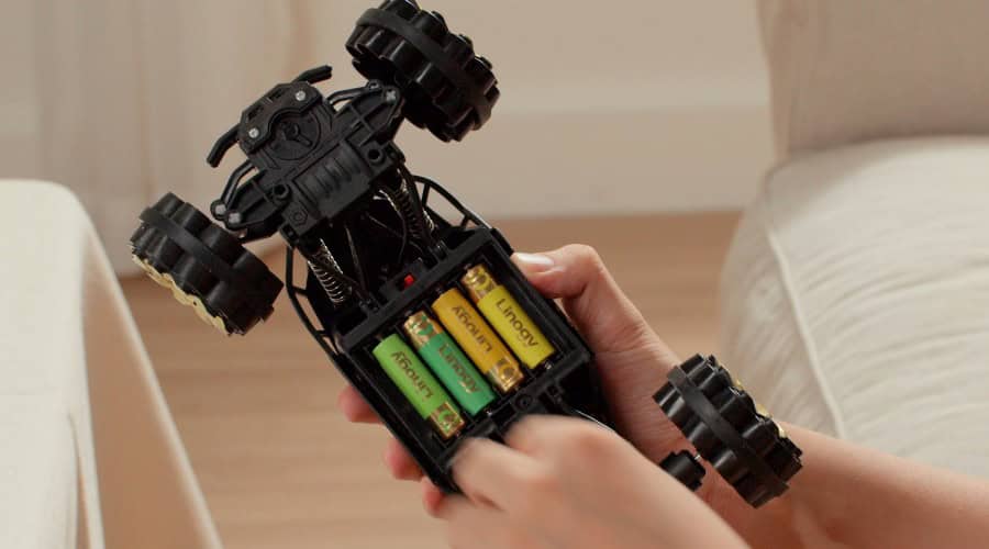 Using Linogy batteries