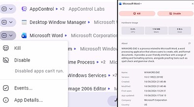 How to Use AppControl as an Advanced Task Manager