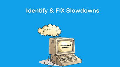 Identify causes of computer slowdowns