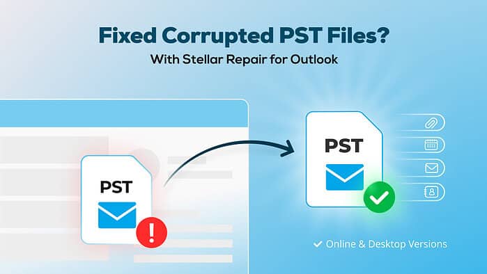 Fixed Corrupted PST Files