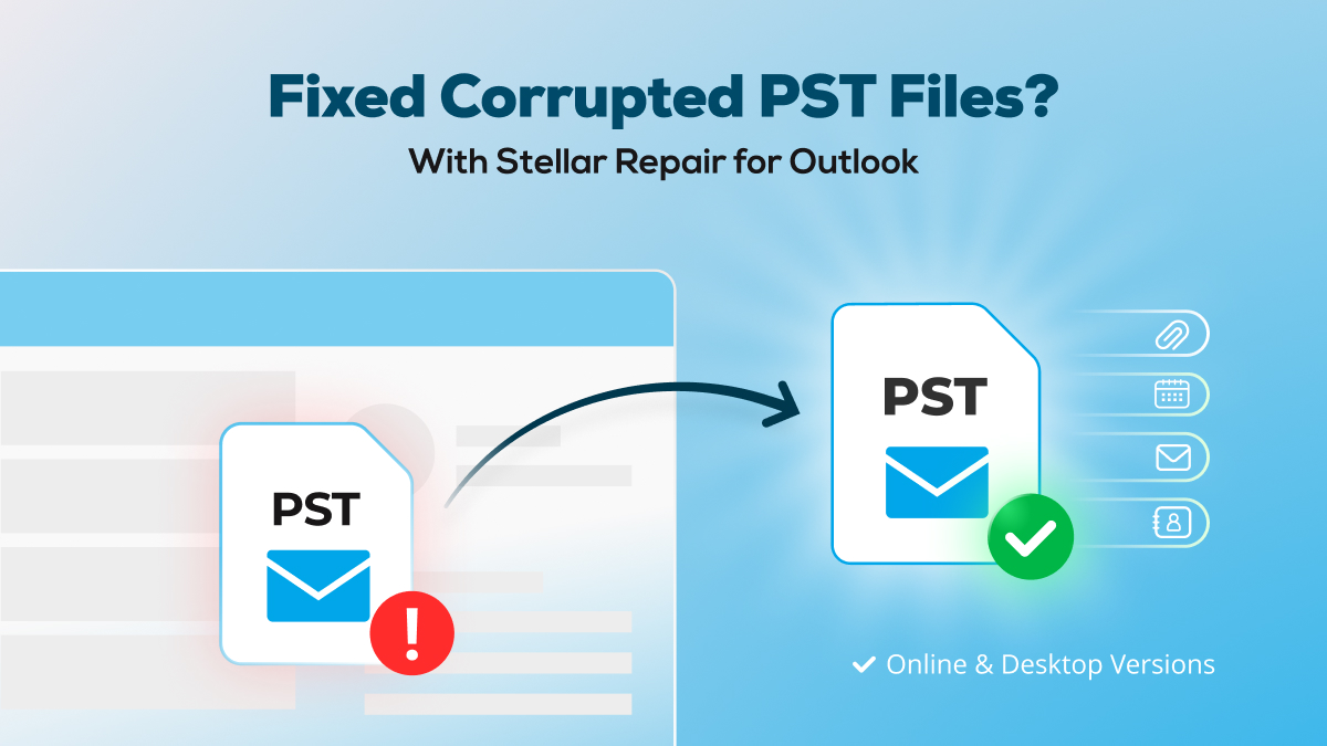 Fixed Corrupted PST Files