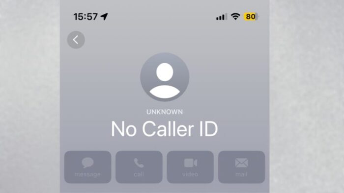 No Caller ID